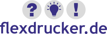 flexdruck logo - <span class="color-black">Flexdrucker.de (H, A19)</span><br>Druckreif